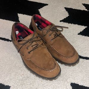 Men’s Sperry Top-Sider Limited Edition Shoes Red/Black Plaid Size 10